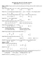 Đề thi HK1 toán 7