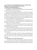 LÝ LUẬN CHUNG VỀ THẨM ĐỊNH DỰ ÁN ĐẦU TƯ TRONG HOẠT ĐỘNG CHO VAY TẠI NGÂN HÀNG THƯƠNG MẠI