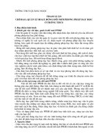 Tham luan ve chi dao doi moi PPDH