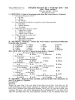 De thi HKI - lop 7(10-11)