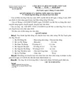 Mẫu giấy tờ chuyển loại viên chức từ A 0 lên A 1