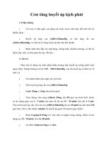 Giáo trình Cơn tăng huyết áp kịch phát