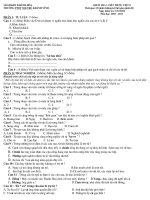 kiem tra tieng viet 8 tuan 15(co ma tran)