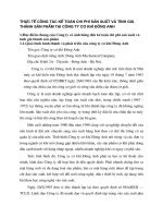 Thực tế công tác kế toán chi phí sản xuất và tính giá thành sản phẩm tại Công ty cơ khí Đông Anh