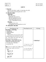 GIÁO ÁN NGỮ VĂN 6 CHUẨN TUẦN 15