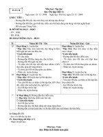 Giao an buoi chieu tuan 18