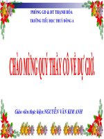 Từ ngữ về dân tộc - Đặt câu có hình ảnh so sánh