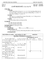 VIET DS9 T23 $3 ĐỒ THỊ HS Y = AX +B