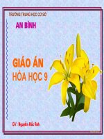 Tiết 11. Tính chất hóa học của bazo