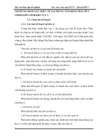 NỘI DUNG KHẢO SÁT THỰC TẾ TẠI TRUNG TÂM KHAI THÁC BƯU CHÍNH LIÊN TỈNH KHU VỰC 1