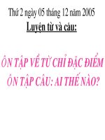 luyện từ và câu 3 tuần 14