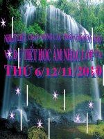 Tiết 18: Khúc hát chim sơn ca