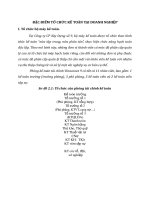 ĐẶC ĐIỂM TỔ CHỨC KẾ TOÁN TẠI DOANH NGHIỆP