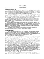 Chương XIII Ô NHIỄM ÐẤT