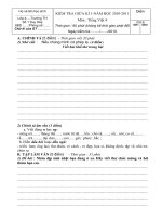 Đề thi GK1 Năm học 2010-2011