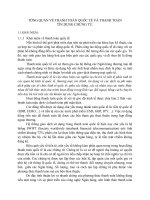 TỔNG QUAN VỀ THANH TOÁN QUỐC TẾ VÀ THANH TOÁN