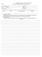 Đề kiểm tra Học kỳ I_môn Ngữ Văn lớp 9_1b