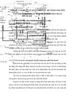 NHỮNG VẤN ĐỀ LÝ LUẬN CƠ BẢN VỀ  KẾ TOÁN NGUYÊN VẬT LIỆU  TRONG CÁC DOANH NGHIỆP SẢN XUẤT