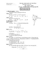 DE THI VA DAP AN HSG LOP 9 2010-2011