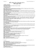 Dề cương ôn tập văn 8 HK I