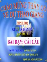 Bài: Cái cầu
