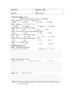 KT 1 TIET C1 SO HOC 6 MA TRAN + DAP AN