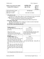 TD LỚP 1 TUẦN 17