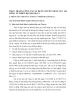 THỰC TRẠNG CÔNG TÁC SỬ DỤNG NGUỒN NHÂN LỰC TẠI CÔNG TY THIẾT BỊ GIÁO DỤC 1