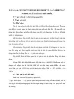 LÝ LUẬN CHUNG VỀ RỦI RO HỐI ĐOÁI VÀ CÁC GIẢI PHÁP PHÒNG NGỪA RỦI RO HỐI ĐOÁI