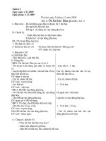 giáo án âm nhạc ôn lớp 1