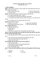 De cuong on tap tin 9 HKI