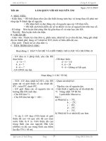 Giáo án số học 6 chương II