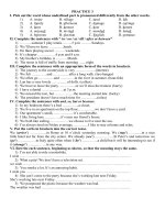 PRACTICE 3-ENGLISH 9 - KY 1