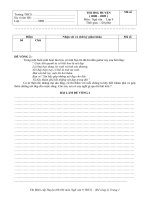 de HSG văn9- vong 2- Huyen TN