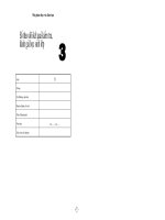 Sổ theo dõi kết quả kiểm tra, đánh giá học sinh lớp 3