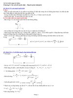 Ôn thi ĐHTX vô tuyến đại cương