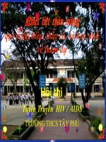 Chương trình hội thi truyền thông phòng chống HIV ( mới nhất)