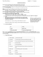 reported speech ôn tập