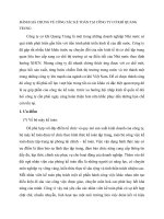 ĐÁNH GIÁ CHUNG VỀ CÔNG TÁC KẾ TOÁN TẠI CÔNG TY CƠ KHÍ QUANG TRUNG