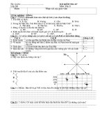 đề kiểm tra 1 tiết địa 6