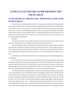 CƠ SỞ LÝ LUẬN CHO VIỆC RA ĐỜI MỘT ĐỒNG TIỀN CHUNG ASEAN