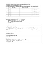 phiếu học tập lớp 8