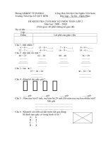 de thi cuoi ki 1 lop 2- huong