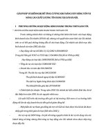 GIẢI PHÁP VÀ KIẾNNGHỊ ĐỂ TĂNG CƯỜNG KHẢ NĂNG HUY ĐỘNG VỐN VÀ NÂNG CAO CHẤT LƯỢNG TÍN DỤNG TẠI LVB HÀ NỘI