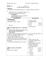 Giáo án lớp 2_T13+14