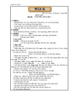 Giáo án lớp 1-Tuần 15