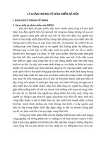 LÝ LUẬN CHUNG VỀ BẢO HIỂM XÃ HỘI