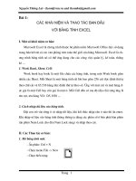 Giáo trình Excel 2