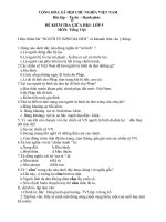 Đề kiểm tra giữa HKI . theo CKTKN