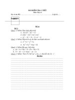 KT 1 TIẾT ĐẠI 8 HOT